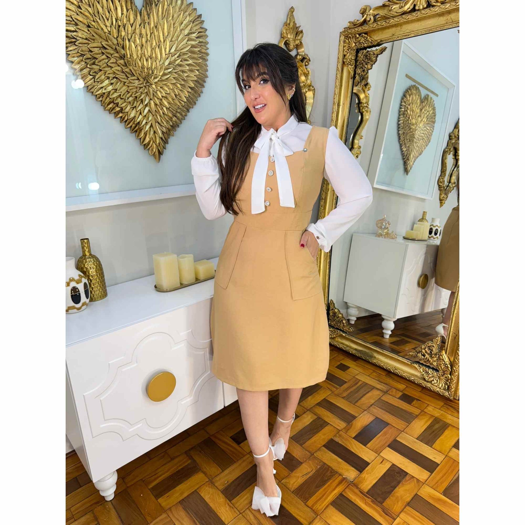 Conjunto Jessie | Salopete + Camisa