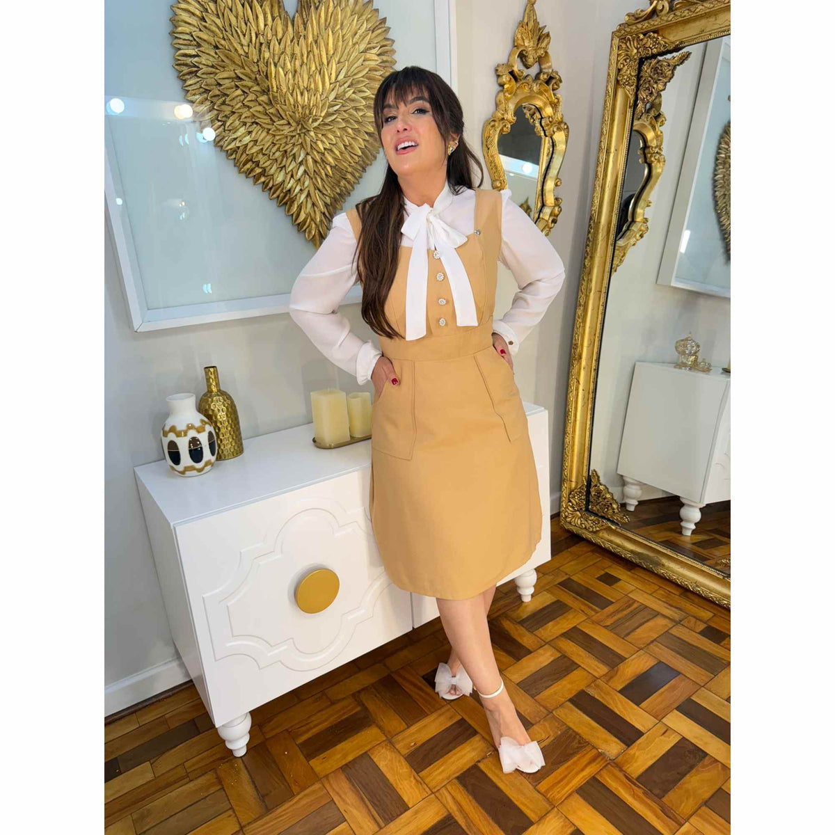 Conjunto Jessie | Salopete + Camisa